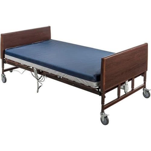 Fully electric adjustable hospital bed for home use