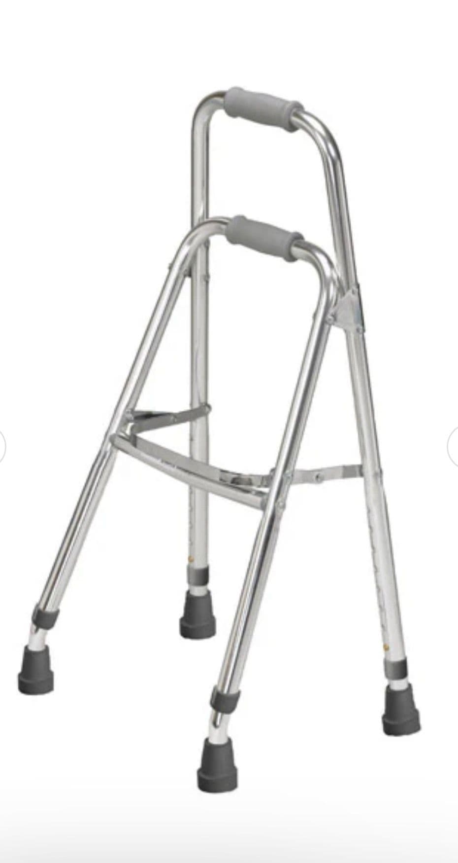 One-handed hemi walker for stroke recovery and limited mobility