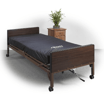 Therapeutic 5-zone foam mattress for pressure relief