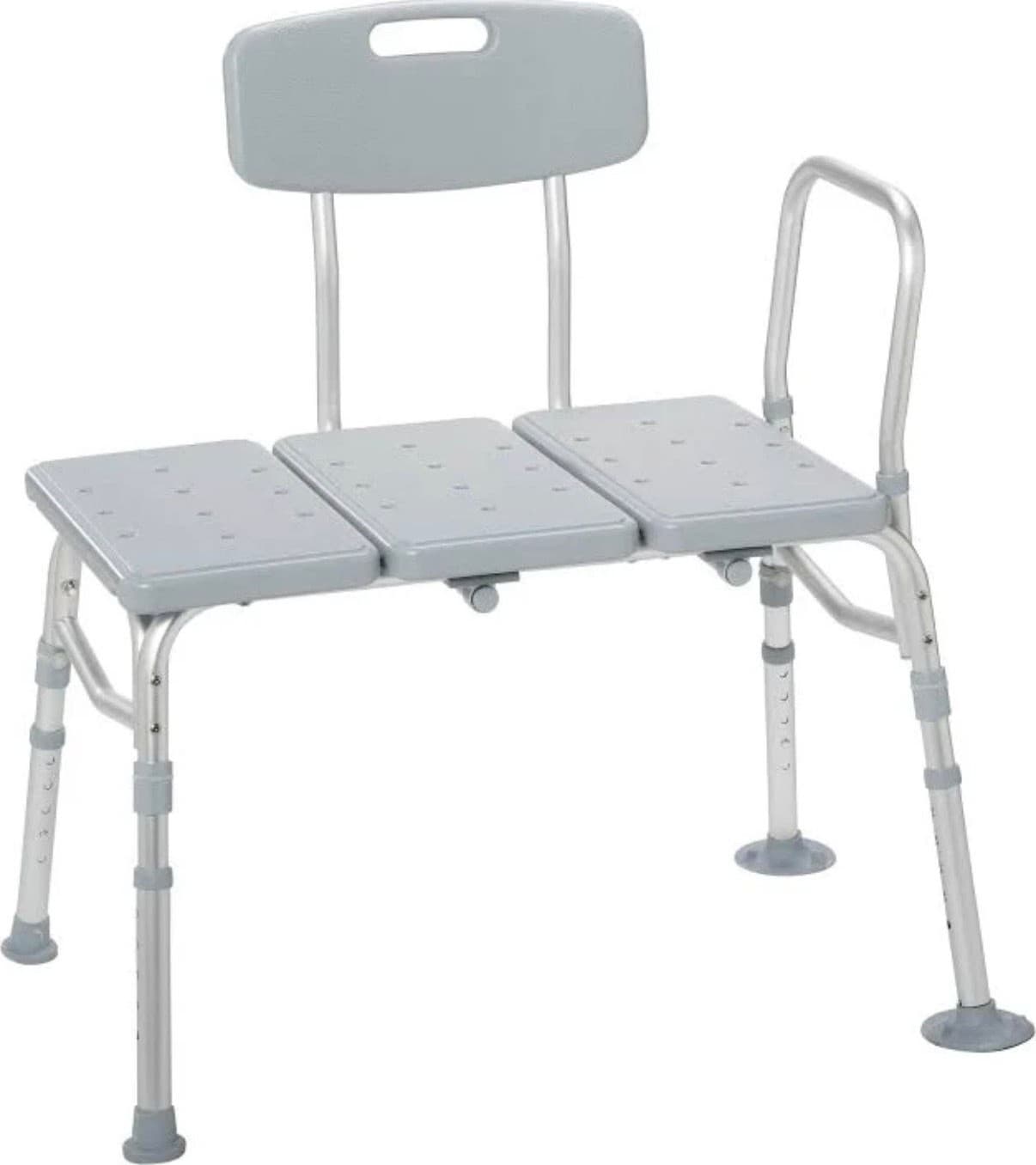 Tub transfer bench for safe entry and exit from the bathtub